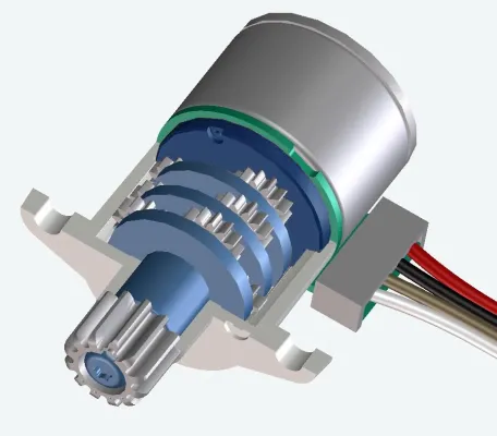 Bild: Neuer 15mm Getriebemotor von Bühler Motor für exakte Positionierung in geräuschsensitivem Umfeld.
