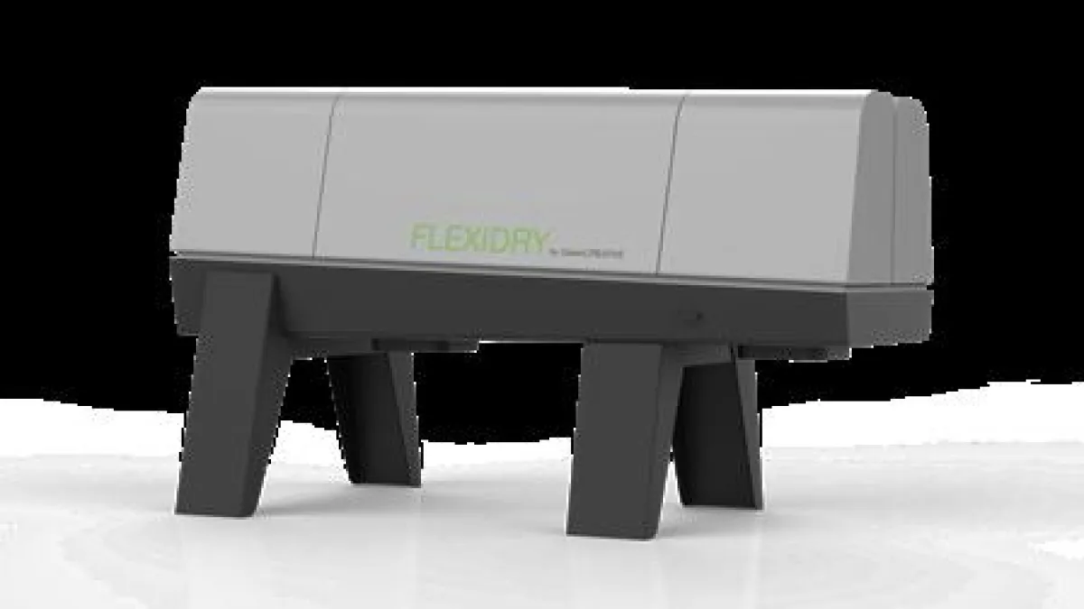 FLEXIDRY® , die automatisierte Maschine zur Aufbereitung von Bioabfällen-Bildquelle: Green CREATIVE