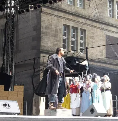 Bild: 2schneidig live beim „29. Tag der Niedersachsen“ in Hameln