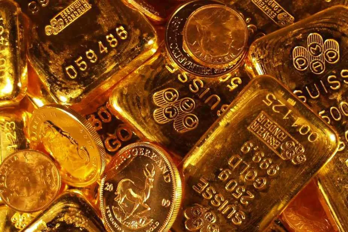 Goldbarren und Goldmünzen als Anlage