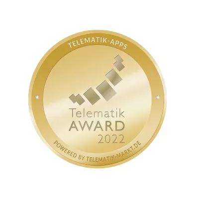 Bild: AREALCONTROL GmbH gewinnt Deutschen Telematik Award 2022