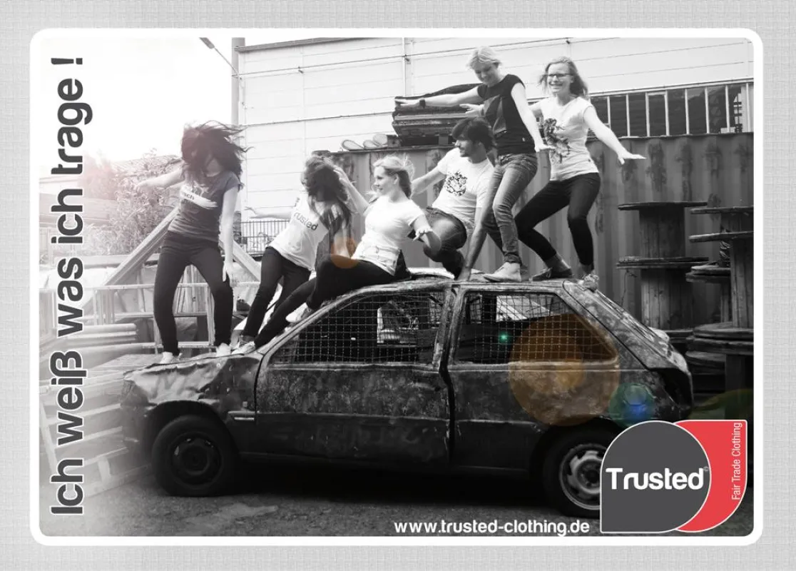 Trusted Fair Trade Clothing ist nun online. www.trusted-clothing.de