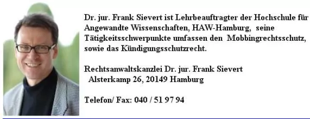 Mobbing: Einmal verdächtigt; viermal gekündigt Bild: Mobbing: Einmal verdächtigt; viermal gekündigt