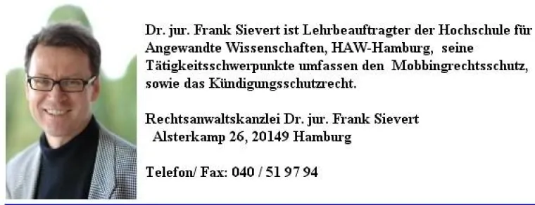 Bild: Mobbing: Einmal verdächtigt; viermal gekündigt