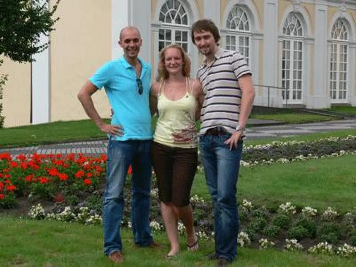 Der neue Alumni-Vorstand: Alexander Tolski, Antonia Keune und Henryk Fiedler (v.l.)