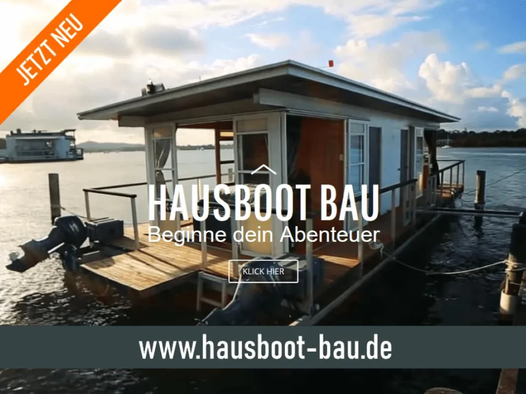 HAUSBOOT BAU - Beginne dein Abenteuer