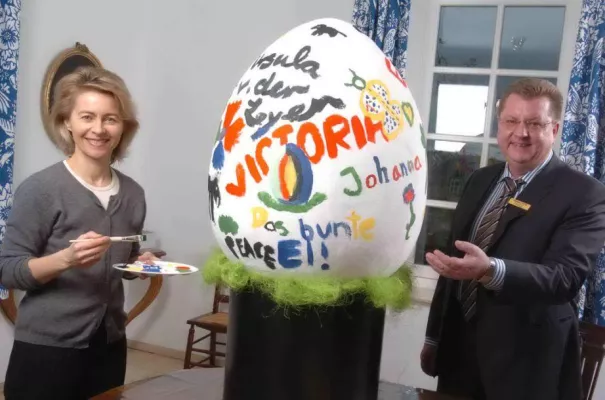 Bild: Oster-Benefiz-Aktion für Heinz der Stier im Billstedt-Center Hamburg