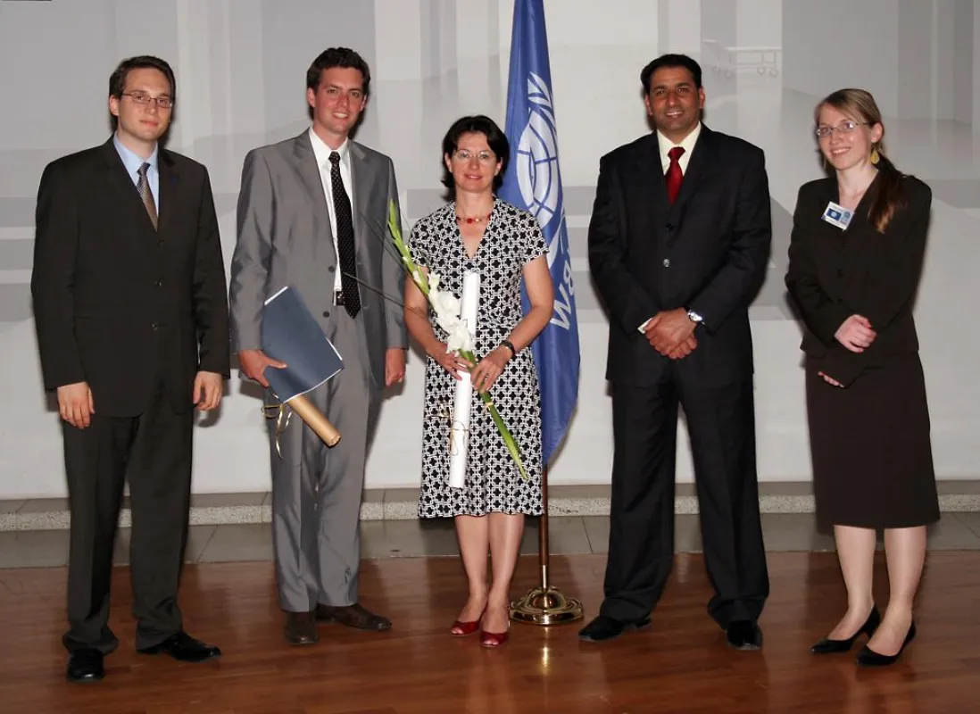 Jonas Göhler, MUNBW-Generalsekretär, James M. Morris, Generalkonsulat USA Ffm, Barbara Lochbihler, Generalsekretärin AI Deutschland, Zahim Al-Shammary, Irakische Botschaft Berlin und Christiane Müller