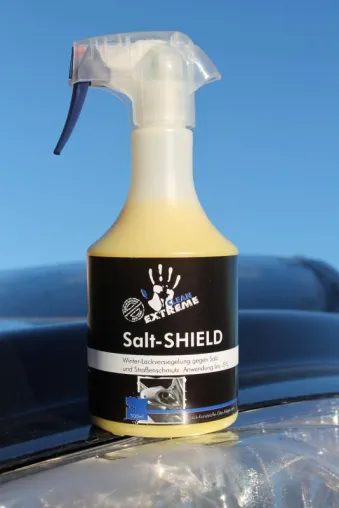 CLEANEXTREME Salt-SHIELD - die neue Winter-Lackversiegelung für das Auto Bild: CLEANEXTREME Salt-SHIELD - die neue Winter-Lackversiegelung für das Auto