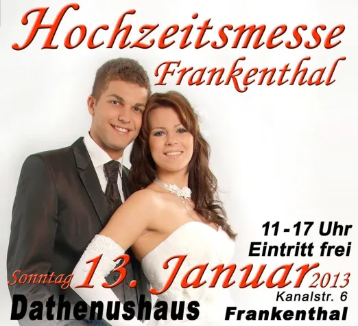 Bild: Hochzeitsmesse in Frankenthal am 13.01.2013
