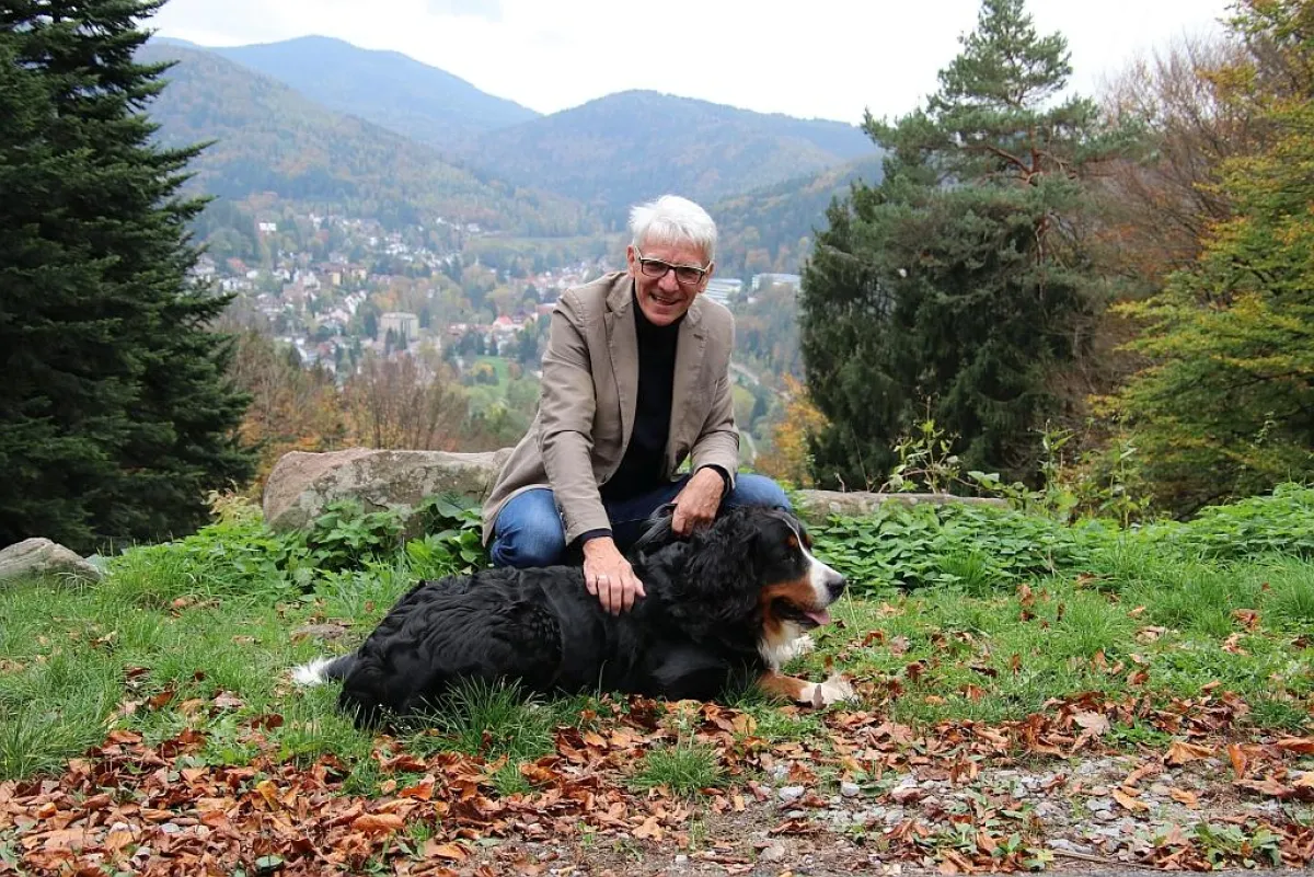 Klaus Hoffmann - Aussicht auf Bad Herrenalb