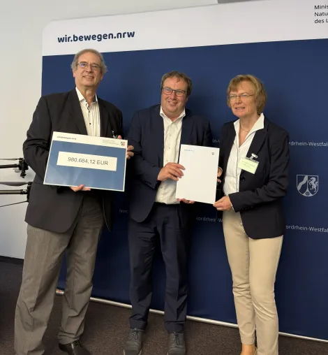 Bild: Drohnenlogistik soll sicherer werden – Millionenförderung für die Uni Siegen