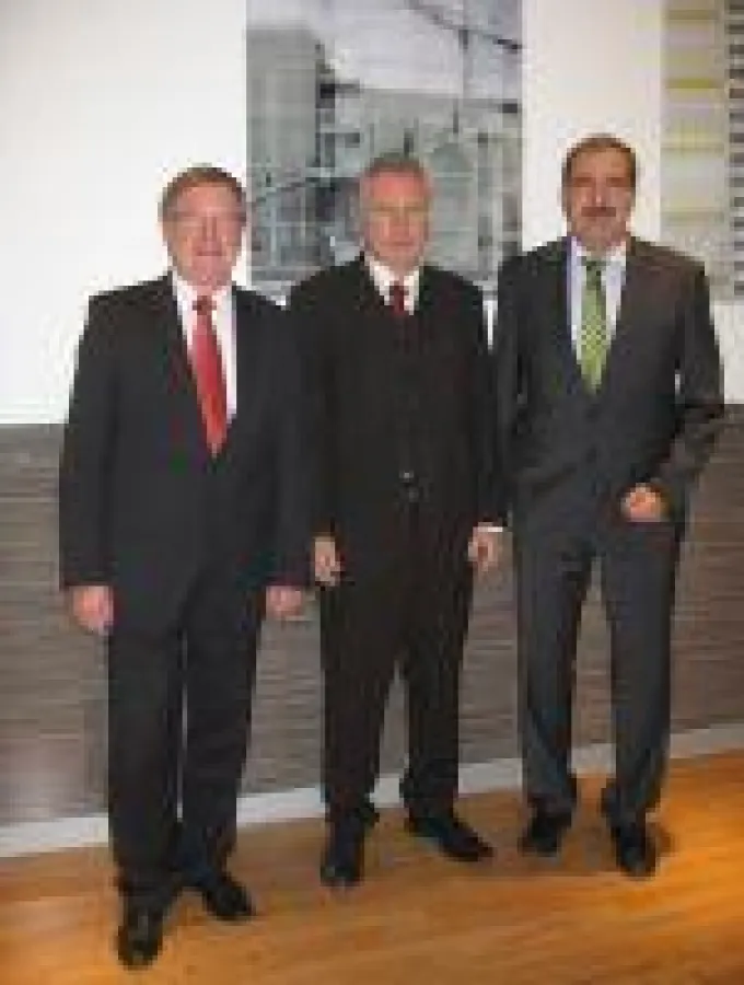 v.l.n.r.: Reinhard Genderka, Heinz Leymann, Lutz Zenker