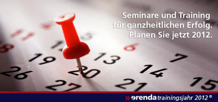 Bild: orenda Institut & Verlag veröffentlicht Seminarprogramm 2012 – mehr Erfolg in allen Lebensbereichen