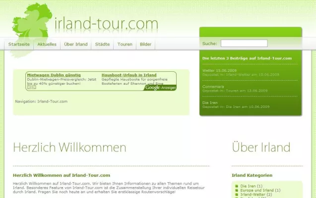 Aktuelle Informationen über Irland und individuell ausgearbeitete Reise-Touren Bild: Aktuelle Informationen über Irland und individuell ausgearbeitete Reise-Touren