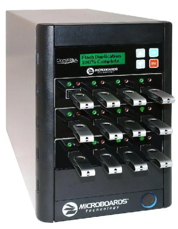 Microboards CopyWriter USB Disk Duplicator für 11 gleichzeitige Kopien
