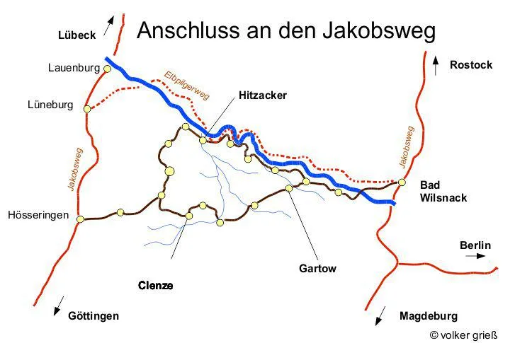 Bild: Vom Wendland auf den Jakobsweg