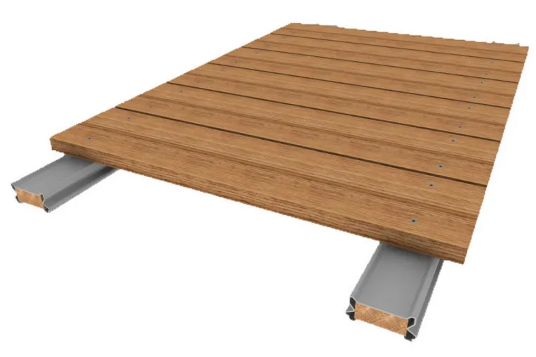 Bild: Symbiose aus Holz und Aluminium