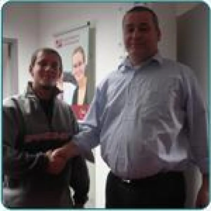 Steven Woska und Claudius Schulthes