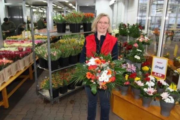 Bild: Gartencenter Mühlenweg in Bielefeld: Neuer Schnittblumen-Markt
