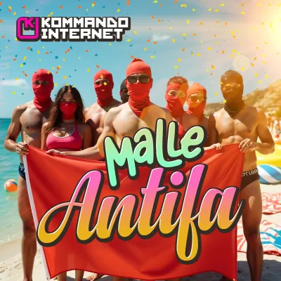 MALLE ANTIFA – KLASSENKAMPF IM KAPUTTEN PLASTIKBECHER Bild: MALLE ANTIFA – KLASSENKAMPF IM KAPUTTEN PLASTIKBECHER