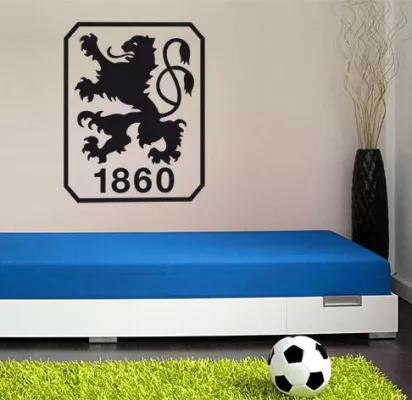 Bild: TSV 1860 München als Wandtattoos – Dekoration für Löwen-Fans
