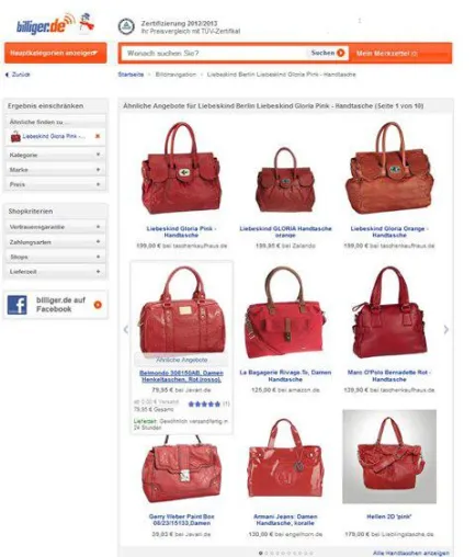 Bild: Mehr Beratung beim Online-Shopping auf billiger.de durch neue „Bildnavigation“