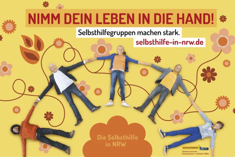 Bild: „Die Selbsthilfe in NRW“ als Begleiter in Bus und Bahn