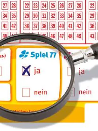 Bild: Das gab es seit fast zwei Jahren nicht mehr: Spiel 77-Jackpot am Samstag mit rd. 7 Mio. Euro gefüllt