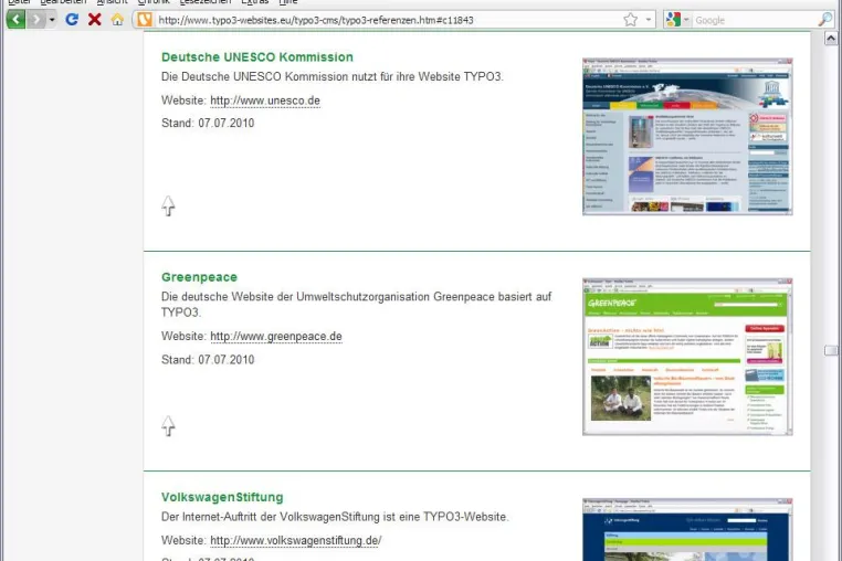 111 TYPO3-Websites sagen mehr als 1000 Worte Bild: 111 TYPO3-Websites sagen mehr als 1000 Worte
