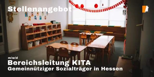 Bild: Management in der Sozialen Wirtschaft: Bereichsleitung Kindertageseinrichtungen Frankfurt & Offenbach gesucht