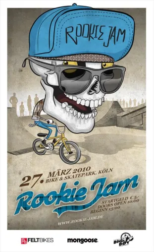 Bild: Beim Rookie Jam starten und spenden