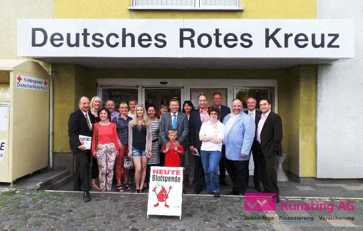 Wir machen uns stark! – Blutspende Aktion Künsting AG Paderborn