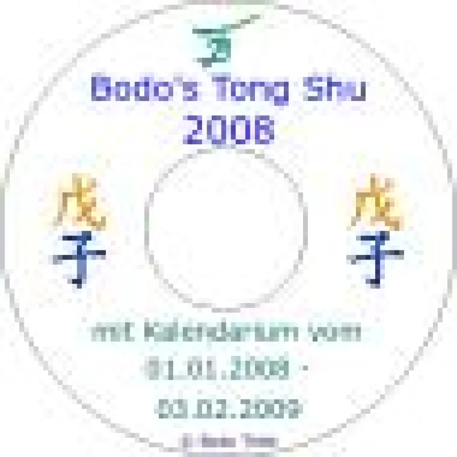 Bodo's Tong Shu 2008, CD