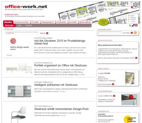 Bild: „office-work.net“- Praktische Tipps für Büroplanung und Büroeinrichtung