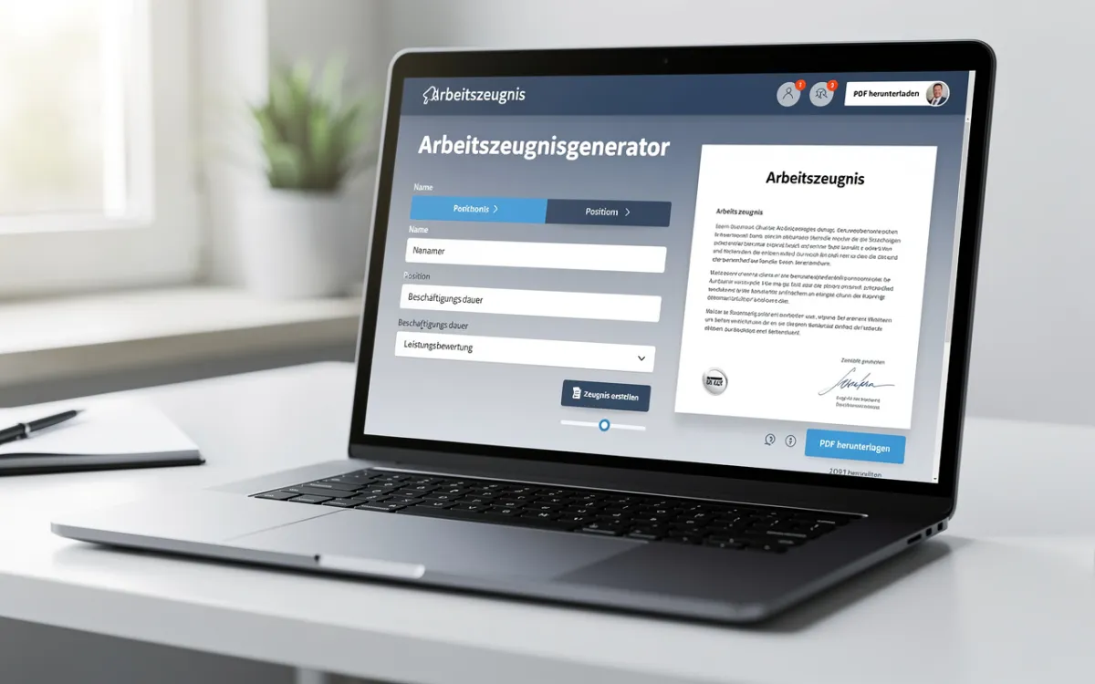 Arbeitszeugnisgenerator Rudy (© PSRM GmbH)