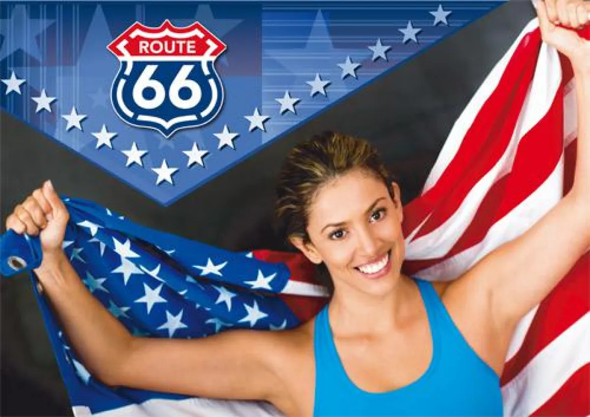 Sommerspiel Route 66 im odeon Duisburg. Grafik: Horn Verlag