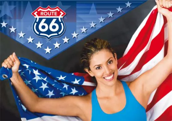 Bild: „Do it the American Way“ beim odeon Fitness Gesundheit Wellness in Duisburg