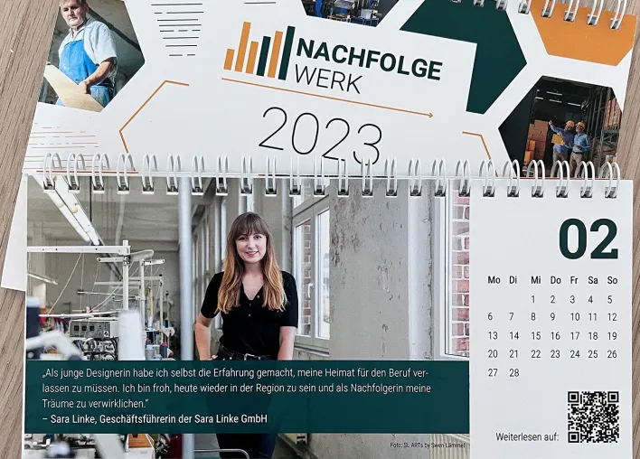 Bild: NachfolgeWerk stellt Kalender 2023 vor