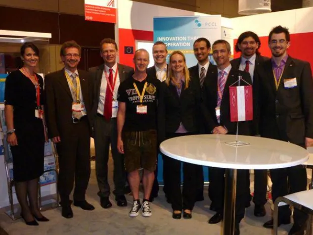 Bild: Leobener-Kunststofftechniker des PCCL präsentieren ihre Kompetenz auf der internationalen Bühne