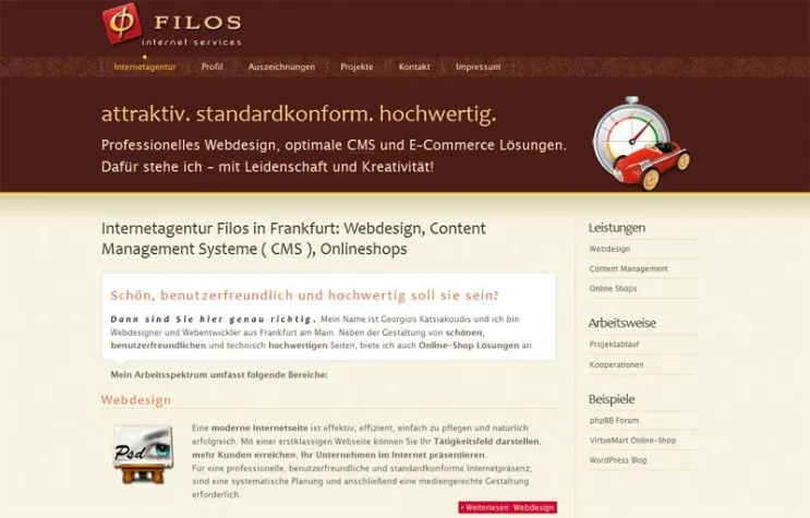 Bild: Barrierefrei mit der Internetagentur Filos