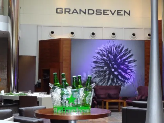Bild: WM-Special im „GRANDSEVEN“: Public Viewing, Kickertisch und Tipp-Spiel