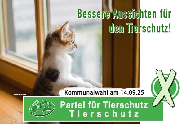 Bild: Tierschutz ist wählbar!
