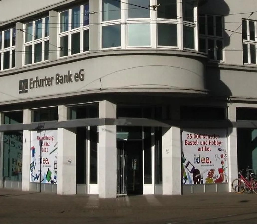 Der neue Standort vom idee. Creativmarkt in Erfurt