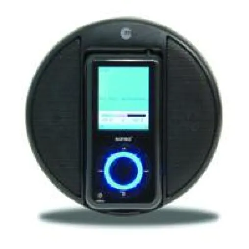 Minilautsprecher für Sansa e200 MP3-Player von Macally Bild: Minilautsprecher für Sansa e200 MP3-Player von Macally