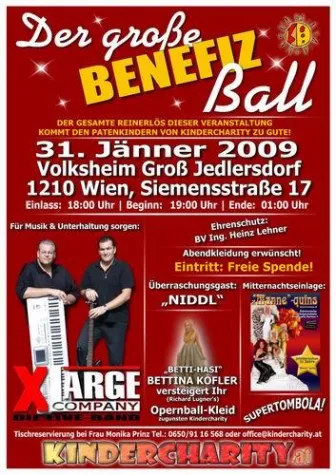 Bild: Benefiz Ball zu Gunsten des Vereins Kindercharity