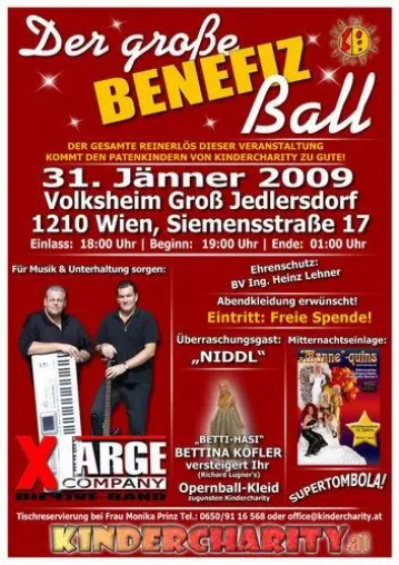 Bild: Benefiz Ball zu Gunsten des Vereins Kindercharity