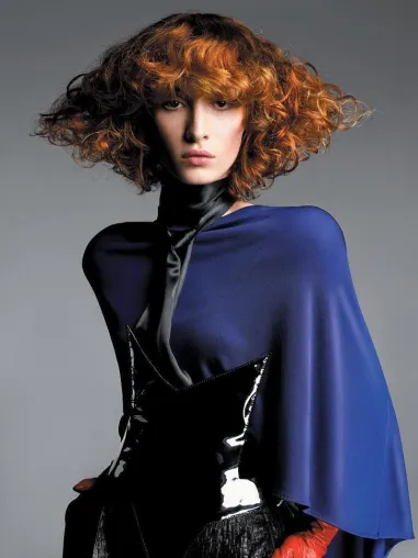 Bild: Haartrend 2008: Eine Mischung aus Marlene Dietrich und T.Rex