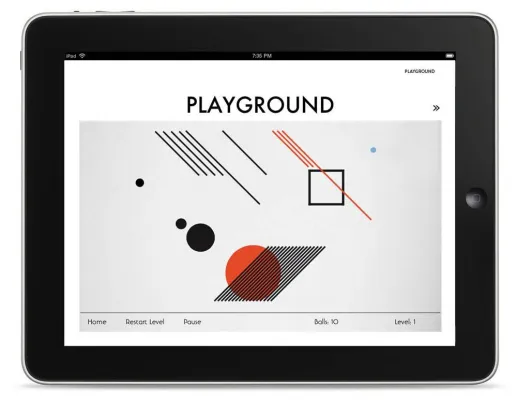 Bild: Nerdindustries entwickelt In-App-Game für das iPad Magazin GEE Display