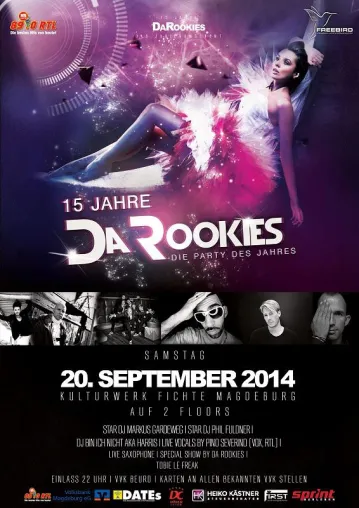 Bild: 15 Jahre Da Rookies Festival - 20 September 2014 im Kulturwerk Fichte